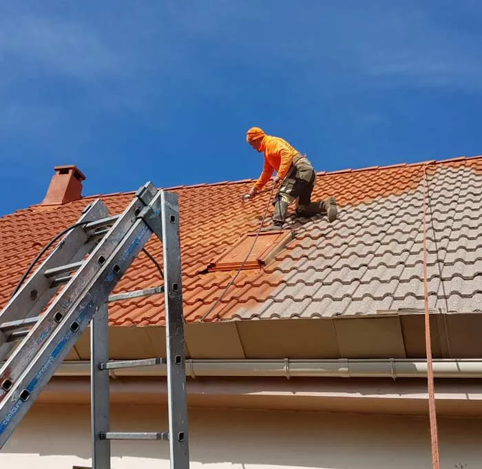 Application hydrofuge toiture